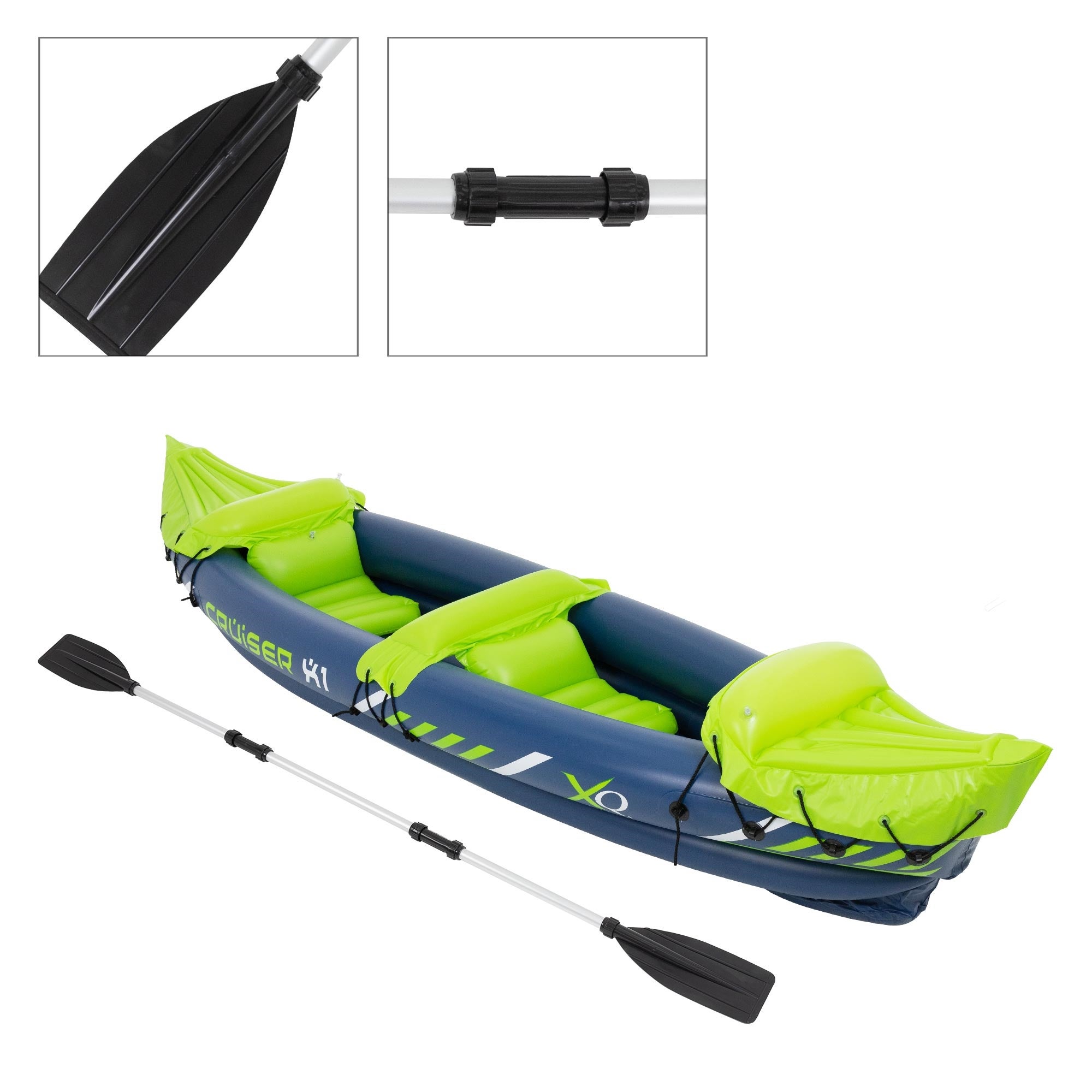 XQ Max Cruiser X1 325x81x53 cm Bleu et vert XQ Max - 5