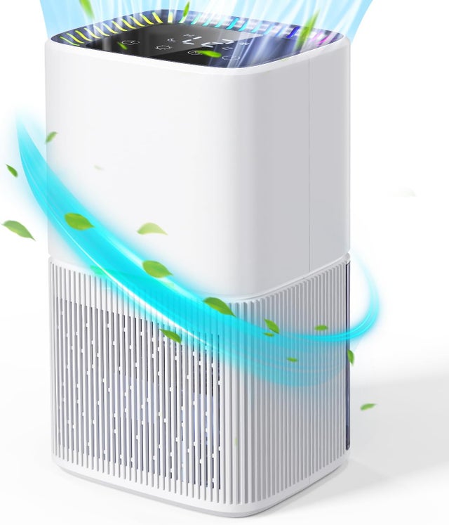 Deumidificatore d'aria, Deumidificatore portatile da 1600 ml, Deumidificatore d'aria resistente alla muffa, LED a colori