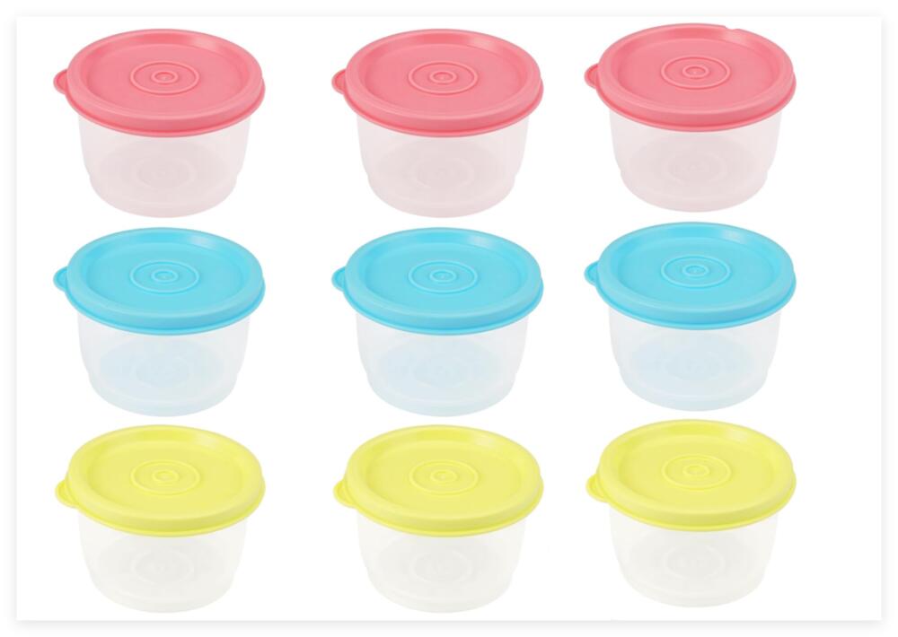 6 Pezzi Contenitori per Condimenti per Insalata Piccoli, 50 ML Contenitore per Condimenti con Coperchio, Contenitori Piccoli Acciaio Riutilizzabili Mini Tazze A Prova di Perdita per Salsa, Condimenti