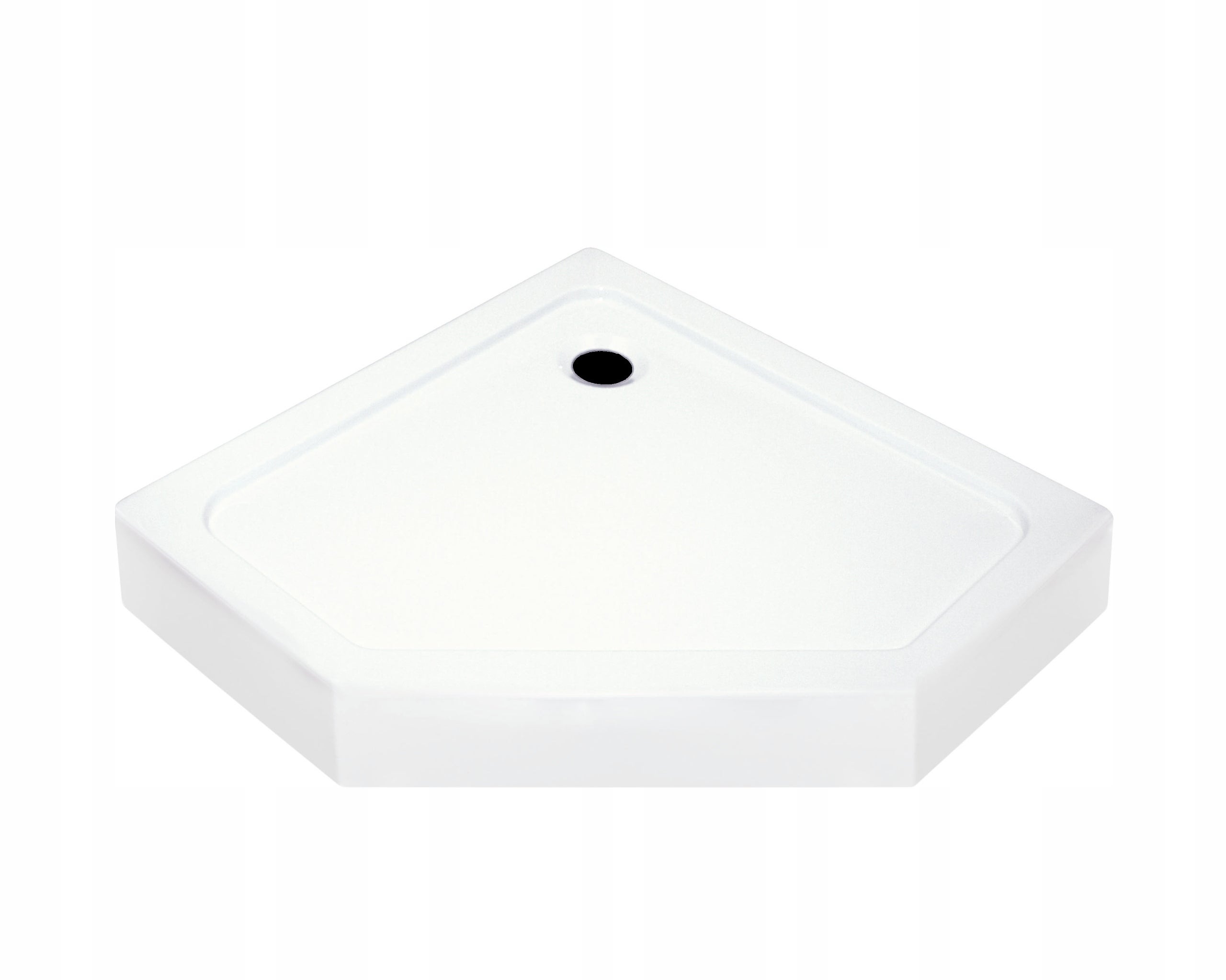 Brodzik do kabiny prysznicowej Kerra Glasgow/Prato, 15cm biały