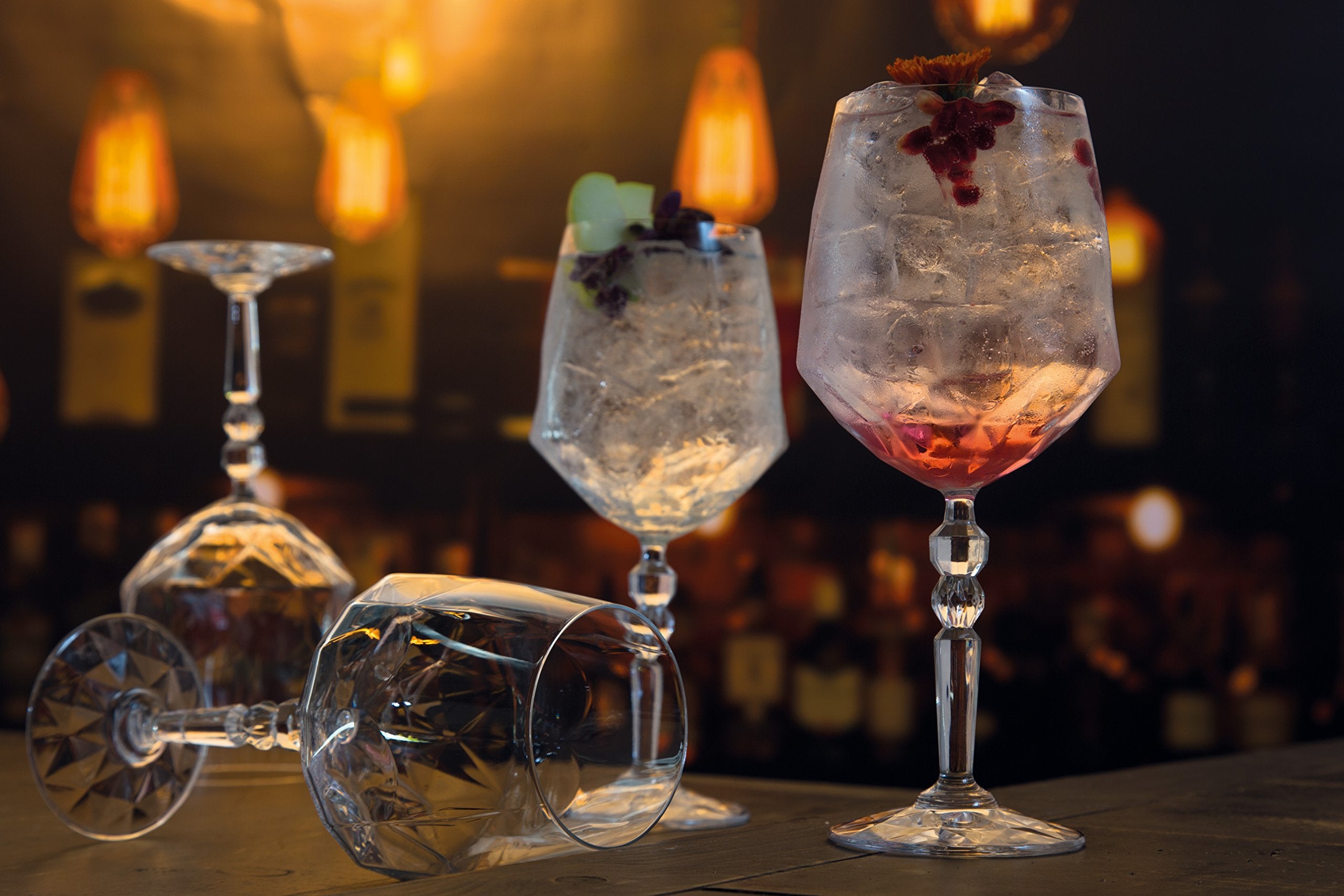 Set 6 Bicchieri Da Vino Linea Etna RCR - Cristallo Italiano 20cl | Design Moderno E Elegante