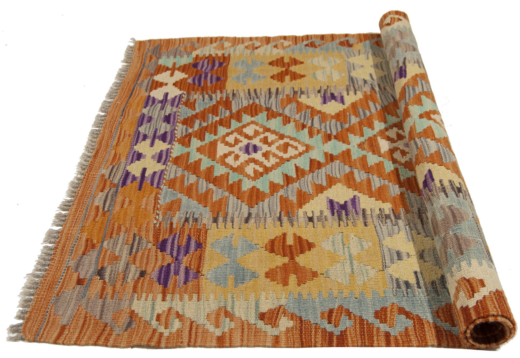 Kilim 117X85 CM Oryginalny, ręcznie robiony, łatwy do czyszczenia, styl plemienny