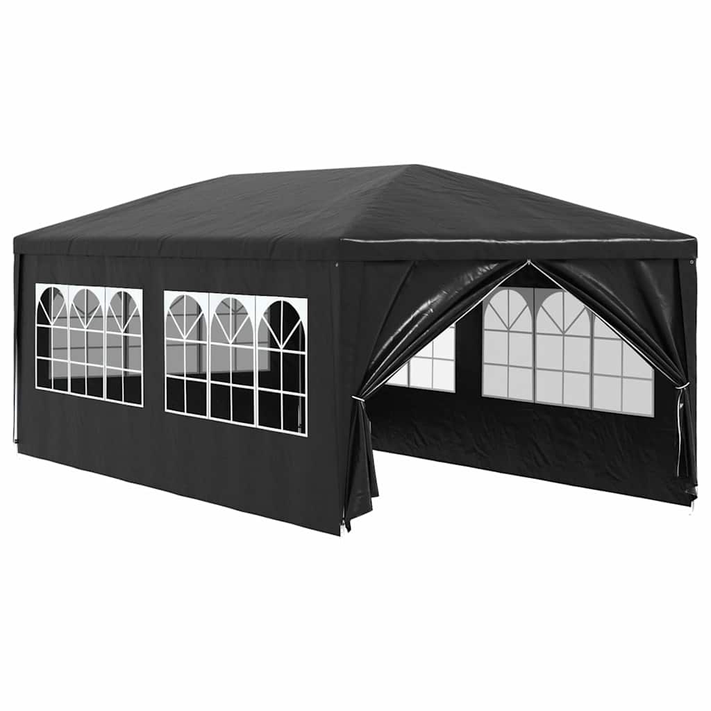 Maison Exclusive - Carpa para fiestas gris antracita 3x6 m - 2