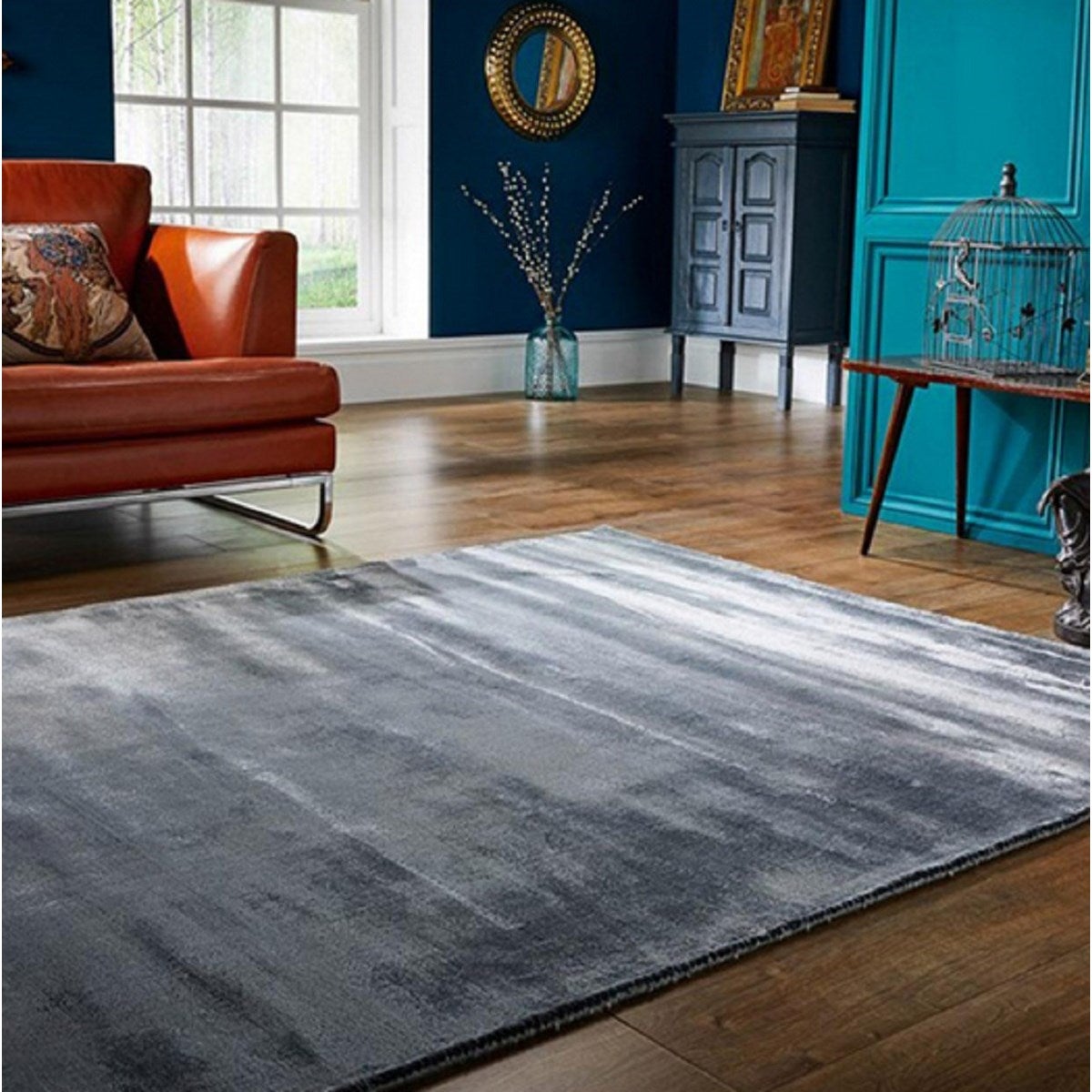 Tapis de salon moderne fait main NILO 160x230 cm - 2