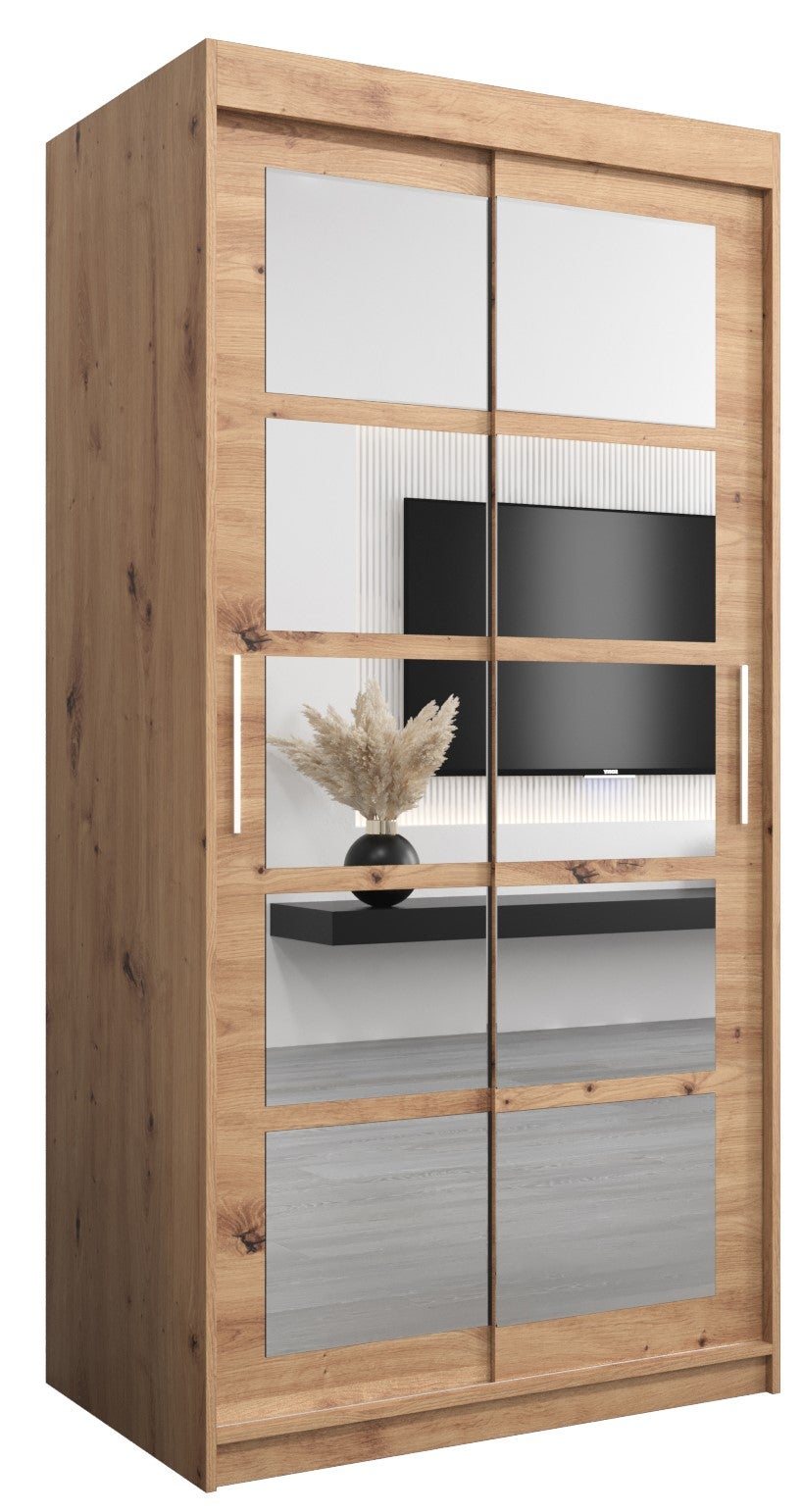 Szafa przesuwna garderoba ROMA 2 100 x 62 x 200 cm Artisan - Abiks Meble