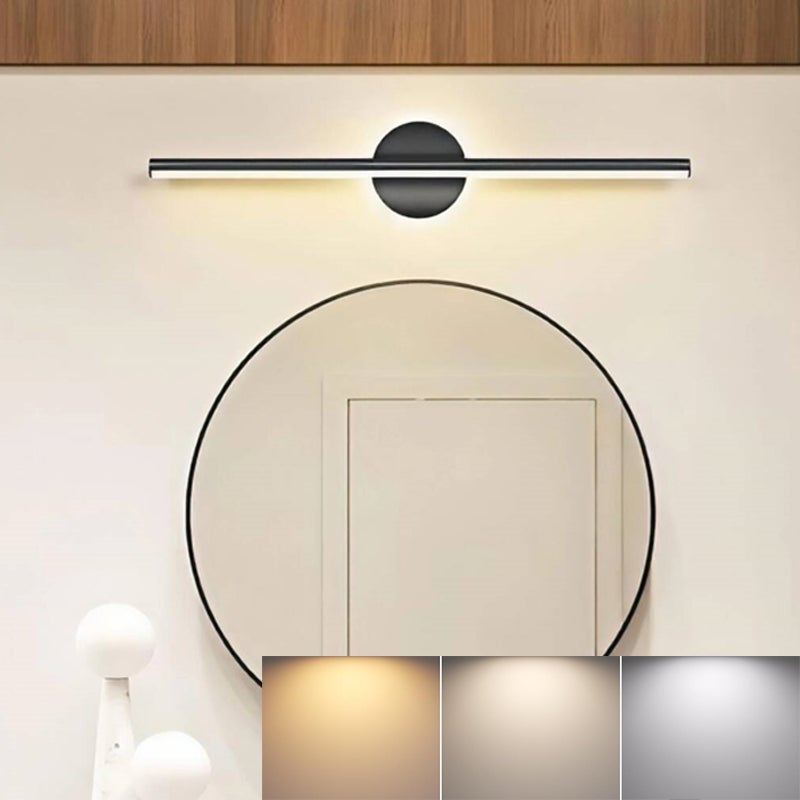 Luminaire Mural Moderne 40cm - Lampe Miroir LED 10W, 3 températures de ...