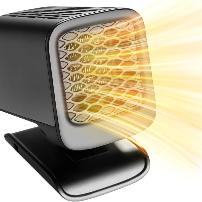 Nagrzewnica Samochodowa 12V 120W z Obrotem 360° – Przenośna, 2 Tryby, Uniwersalna Zapalniczka Samochodowa do Wszystkich Pojazdów