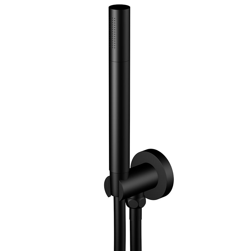 Steinberg Series 100 hand shower set with integrated shower connection elbow, rod-style hand shower, 1001670S