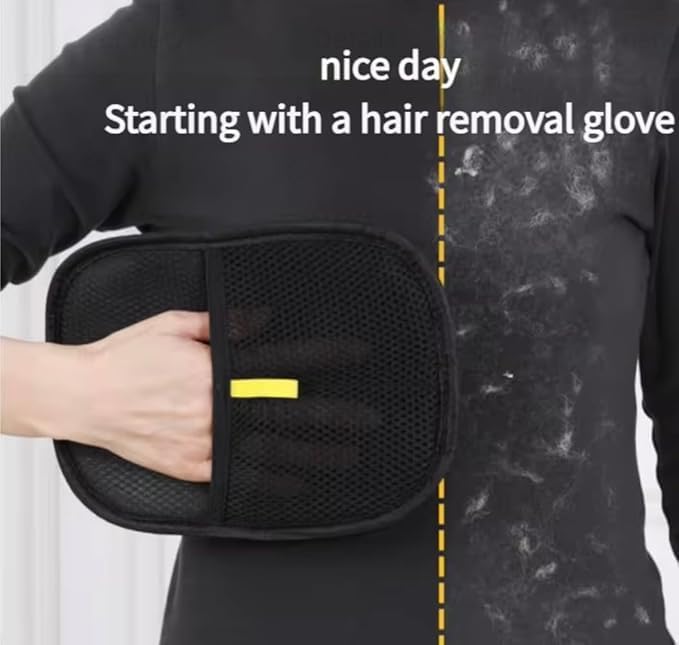 Gants anti-peluches lavables pour enlever les poils d'animaux et les vêtements et meubles réutilisables - 5