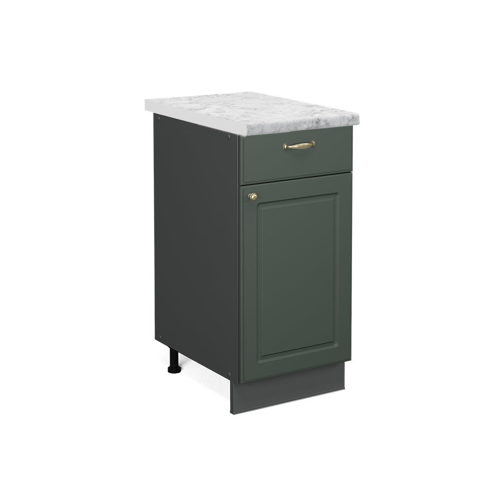 Vicco Szafka dolna do kuchni Fame-Line, Green Gold Country, 40 cm , BP Marmur