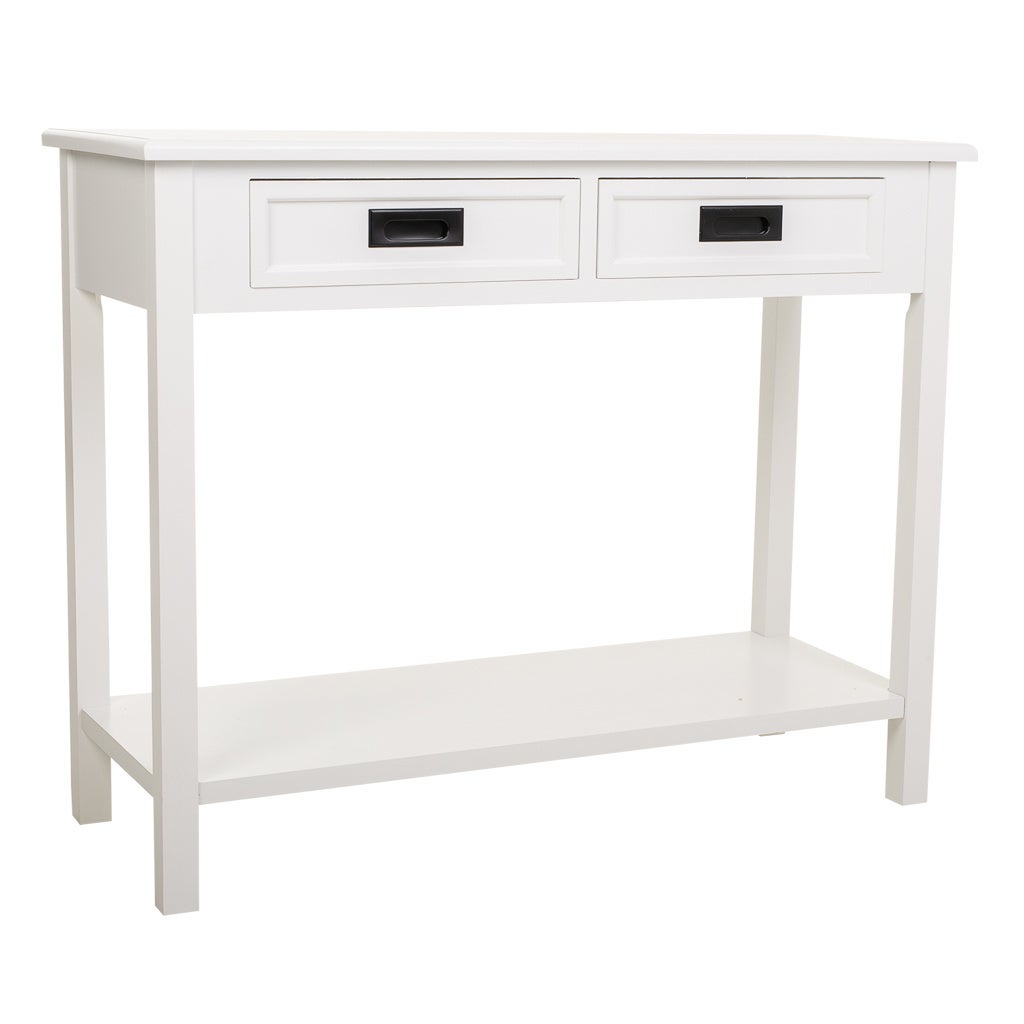 Wanderlust  Recibidor De Madera 100X40x80 Blanco , Leroy Merlin