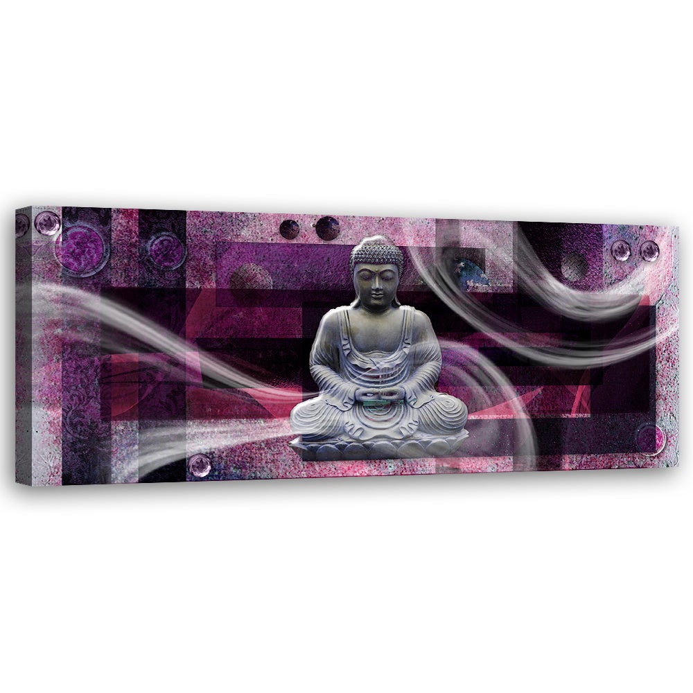 Obraz na płótnie, Buddha Feng Shui 90x30