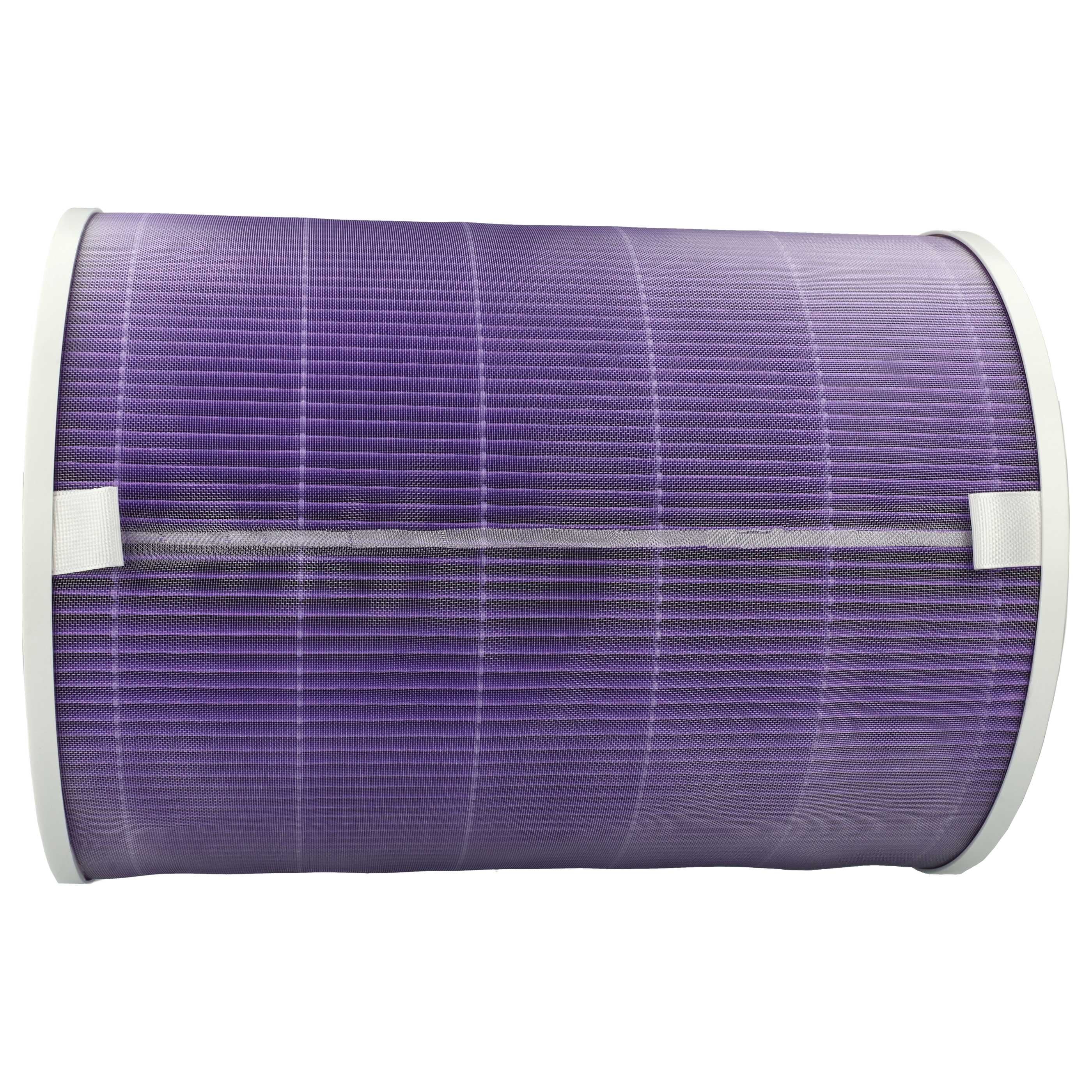 vhbw filtro aria compatibile con Proscenic A 9 purificatore d'aria - filtro combinato prefiltro + HEPA(H13) + carbone attivo + ioni d'argento - 3