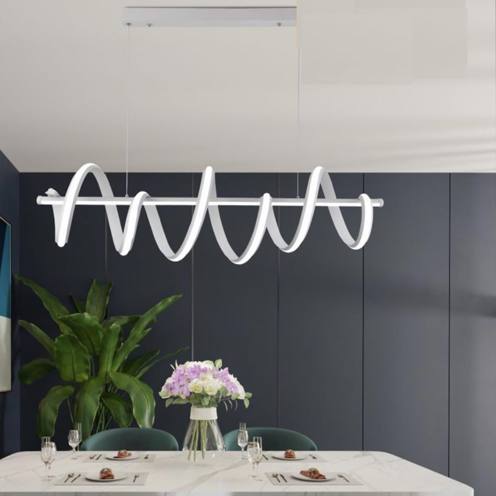 Spot LED 8W or pailleté réglable GU10 encastré trou de lumière diffuse 7cm ARGENT 6000K - 8