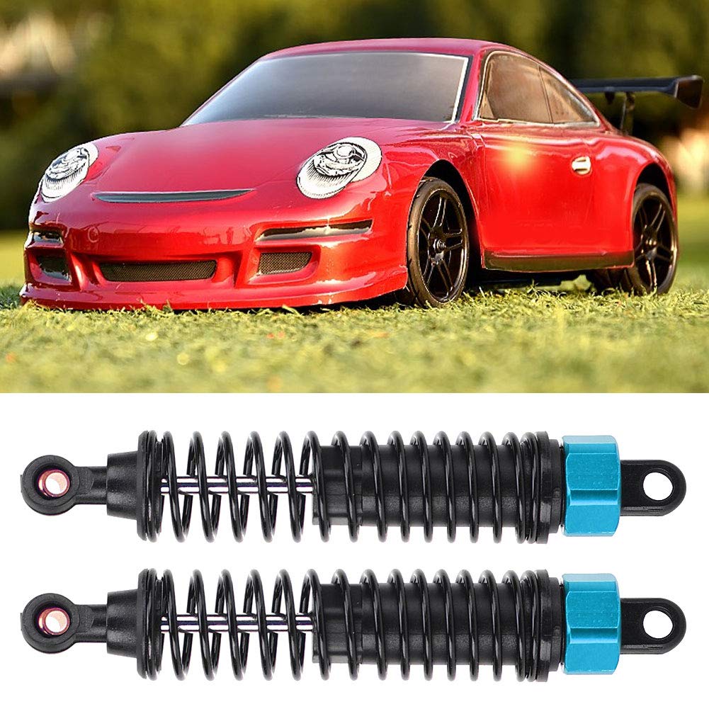 Ammortizzatore antiusura da 3,5 pollici, smorzatore di vibrazioni, 2 pezzi per camion corto JLB 1/10 (blu) - 4