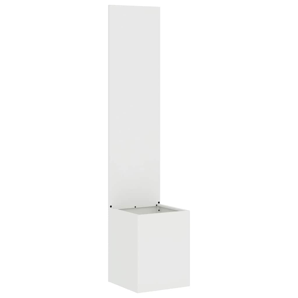Écran de confidentialité de jardin Fretwork Blanc 32 x 150 cm vidaXL - 2