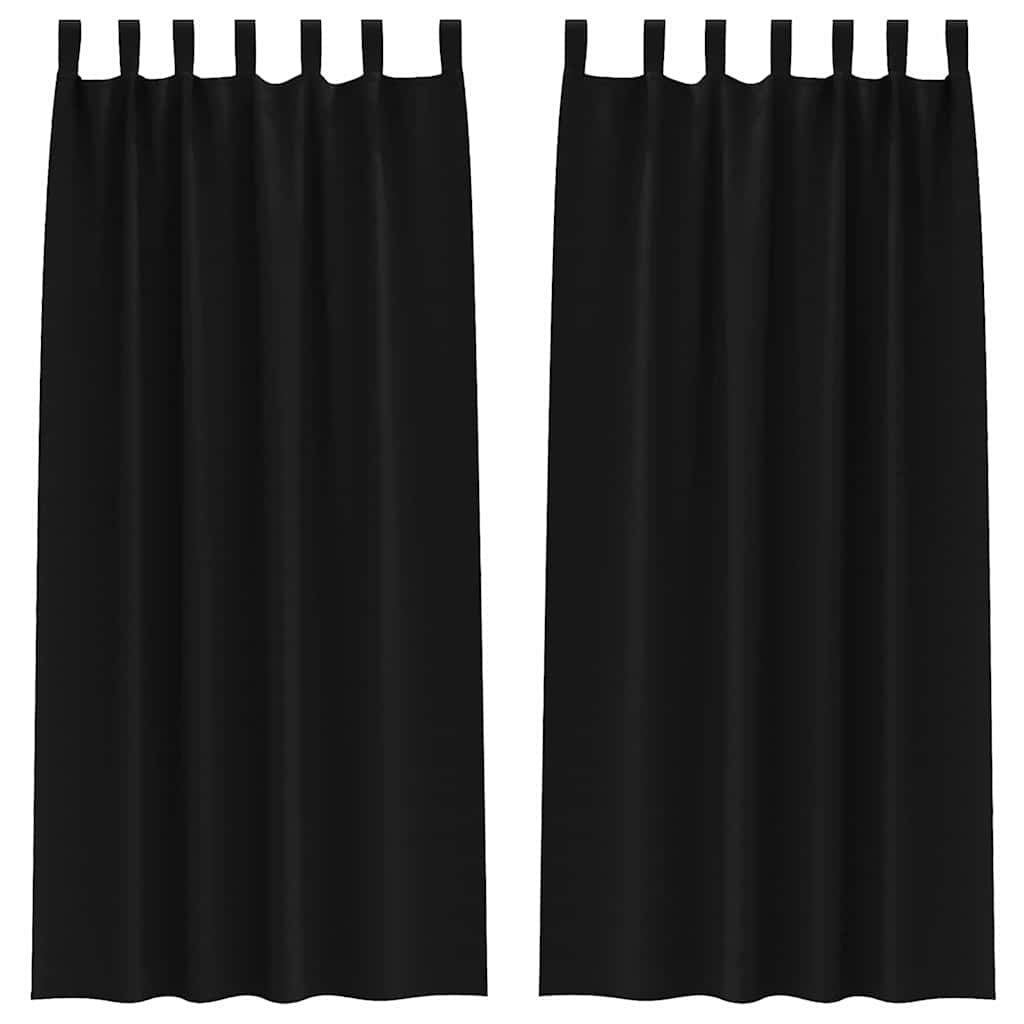 Rideaux avec des rideaux 2 pcs Crème 245 x 140 cm Polyester | Leroy Merlin