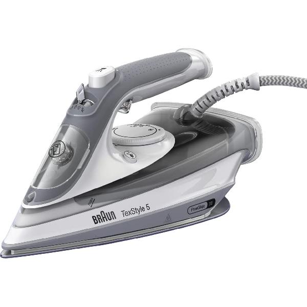 Braun Texstyle 5 Si 5078 Gy Plancha Vapor-Seco 2800 W Gris/Blanco , Leroy Merlin
