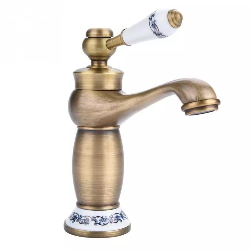 Baterie lavoar, TRENDY'S, bronz antichizat, monocomanda