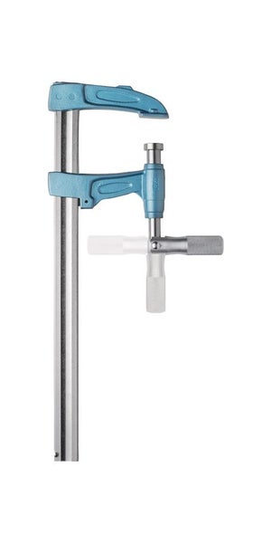 Serre-Joint Toolland 1000 X 120 Mm - 2000g, Poignée Ergonomique, Outil Robuste Bleu