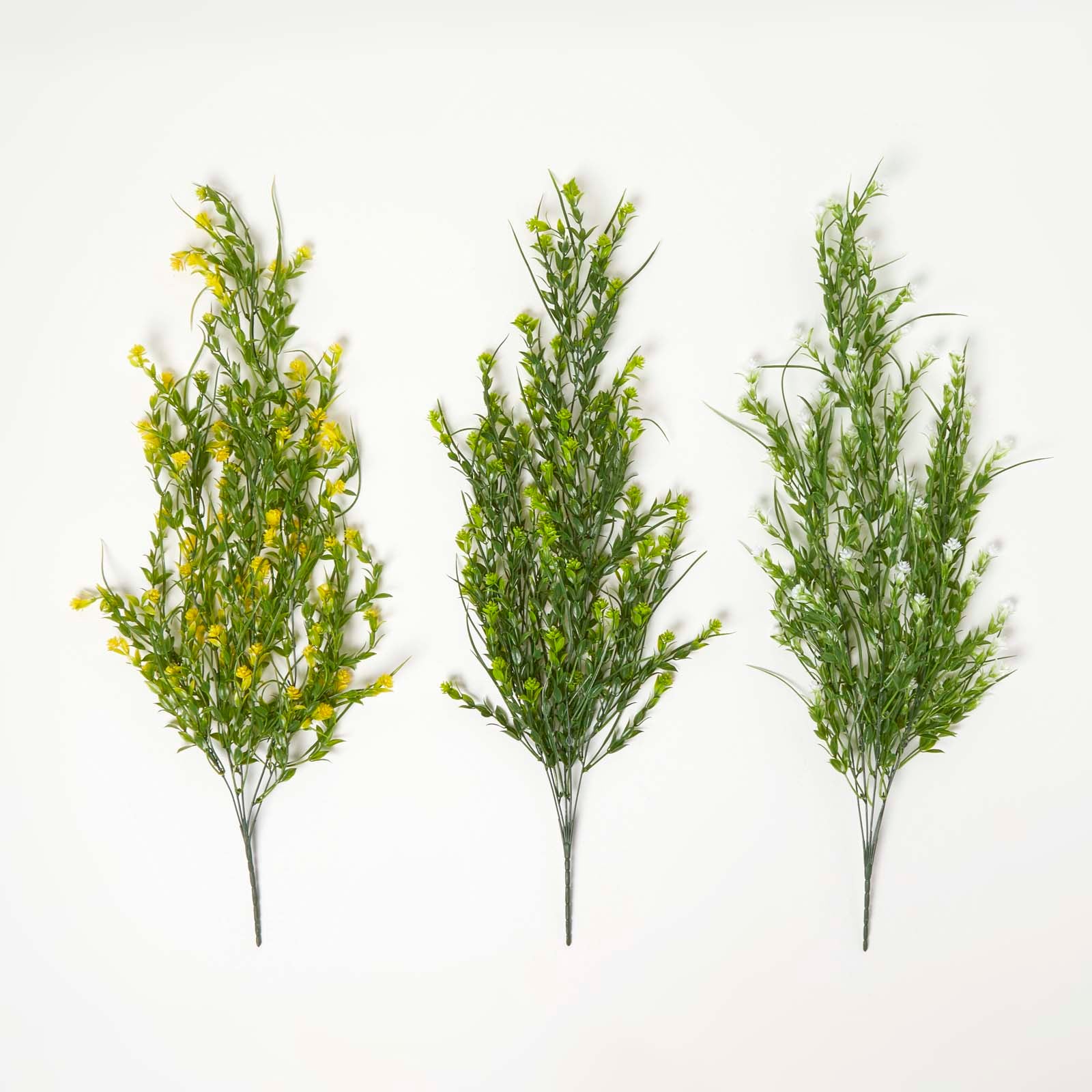 Homescapes Plantes artificielles à suspendre, Lot de 3 - 2