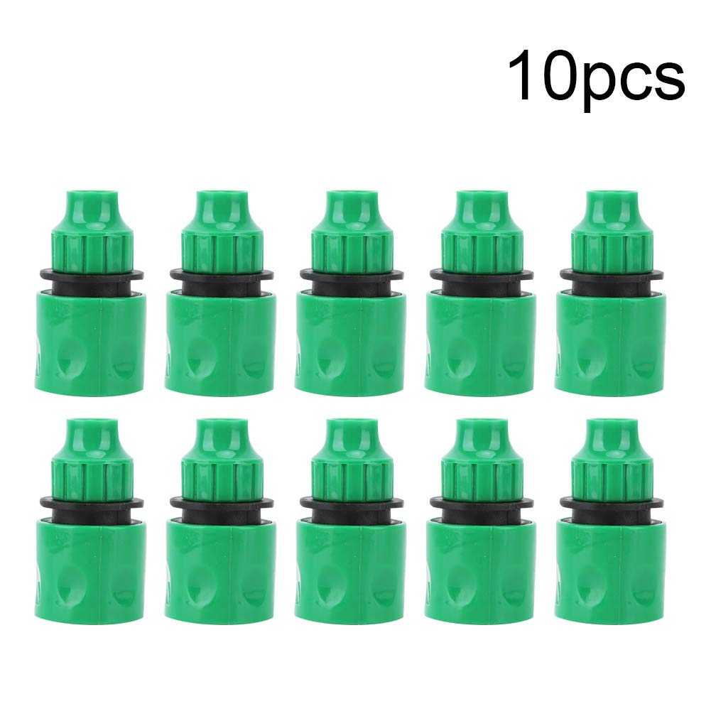 Carpathen Kit Raccordi Irrigazione A Goccia Push-to-Connect - 3 Adattatori Rubinetto 3/4"-1/2", 1 Raccordo A T 1/2", 3 Tappi, Per Sistemi Giardino