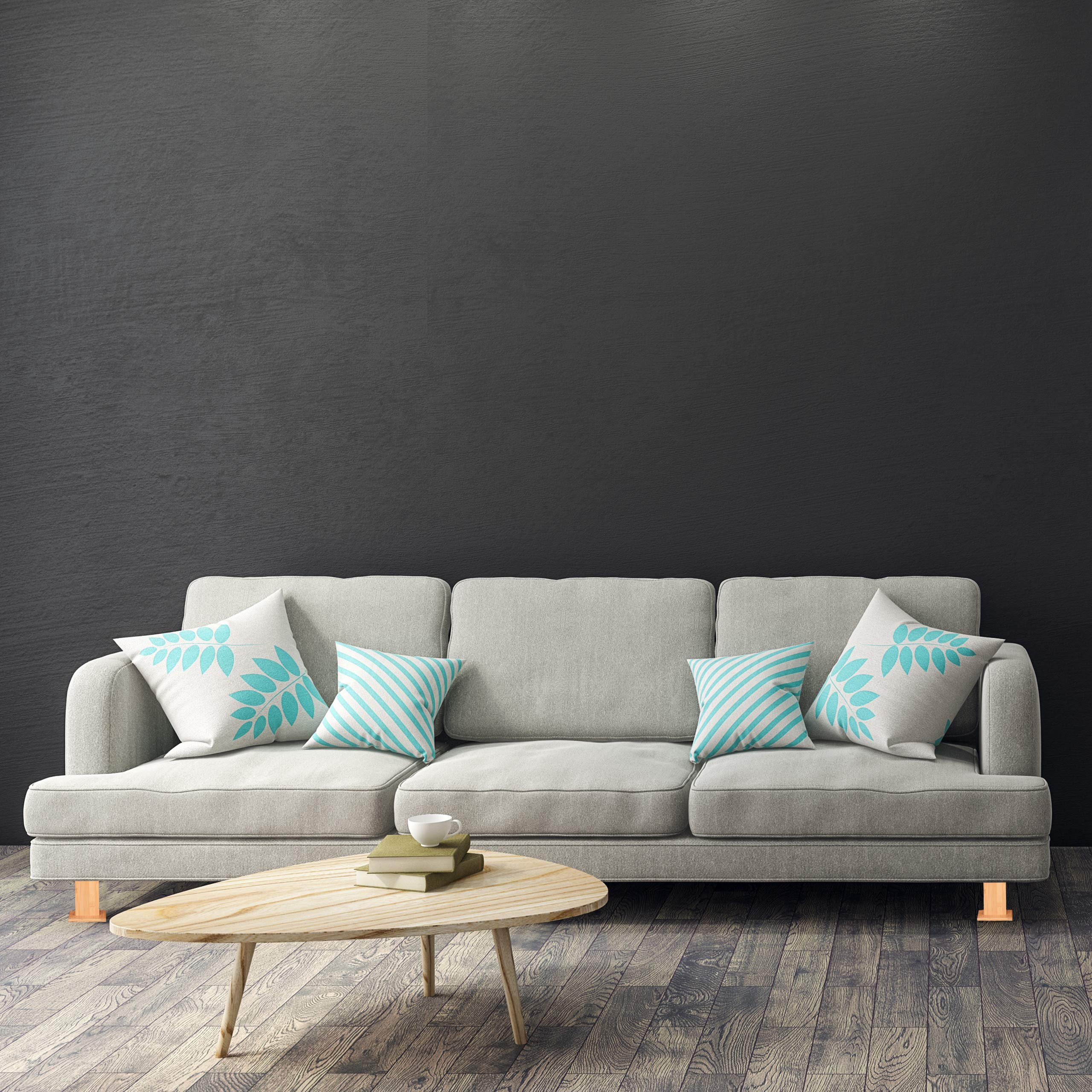 Relaxdays Rehausseurs de meuble en lot de 4, Élévateurs 14 cm, tables, chaises, autres meubles, 5x14,5x14,5 cm, nature - 9