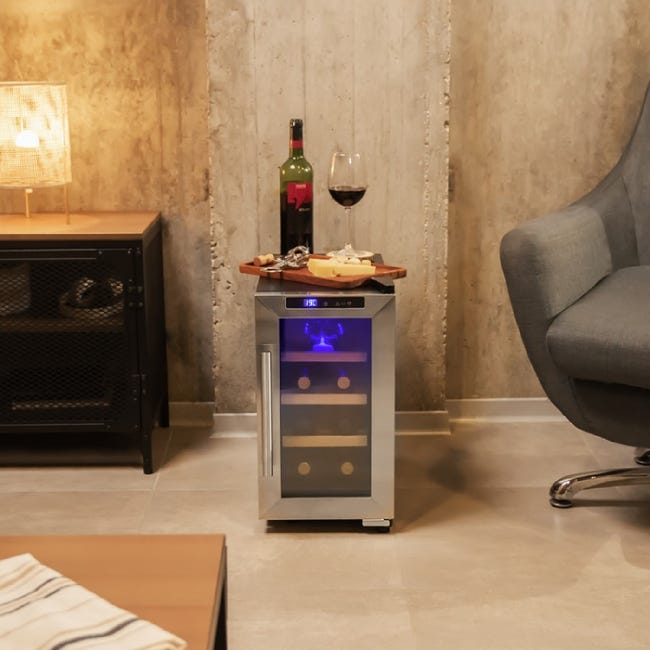 Cantinetta Termoelettrica Cecotec Bolero GrandSommelier 8 Bottiglie - Temperatura Regolabile 8-18°C - Foto 5