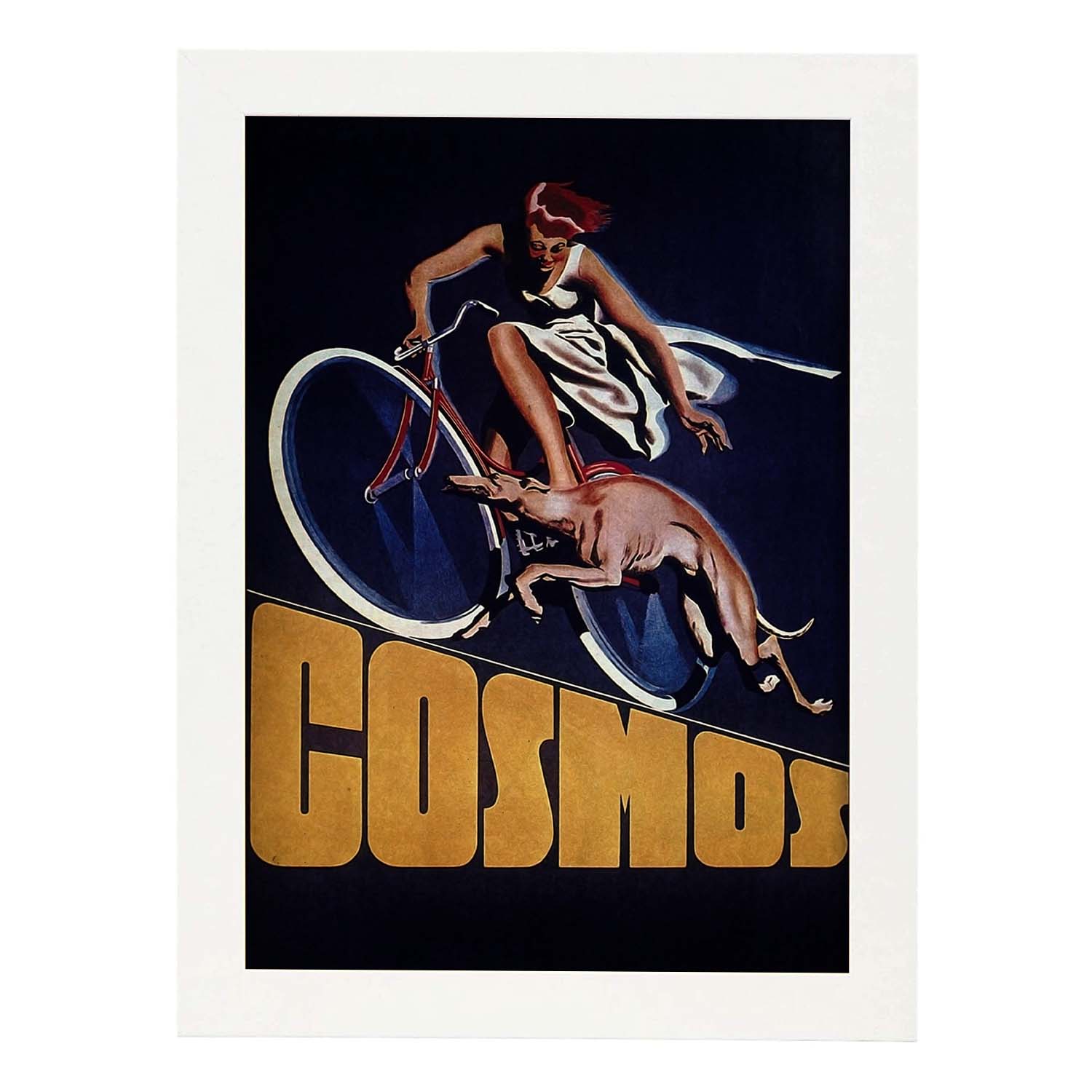 Poster Metallico TNND Per Ciclismo - Vintage 20x30 Cm - Arrugginito Effetto Shabby - Decorazione Parete Per Bar, Garage, Soggiorno