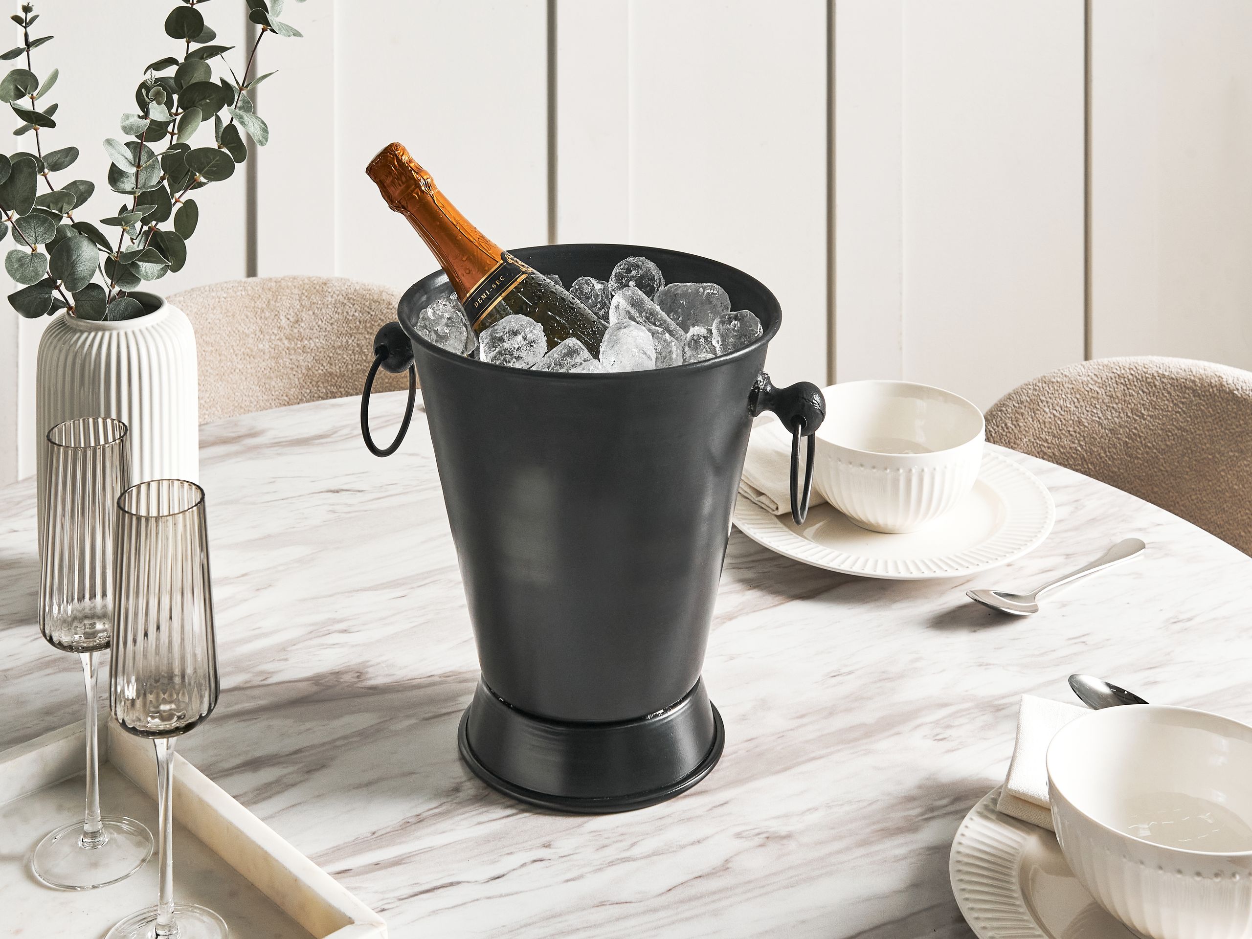 Secchiello per ghiaccio BIRMA Metallo Argento - 2