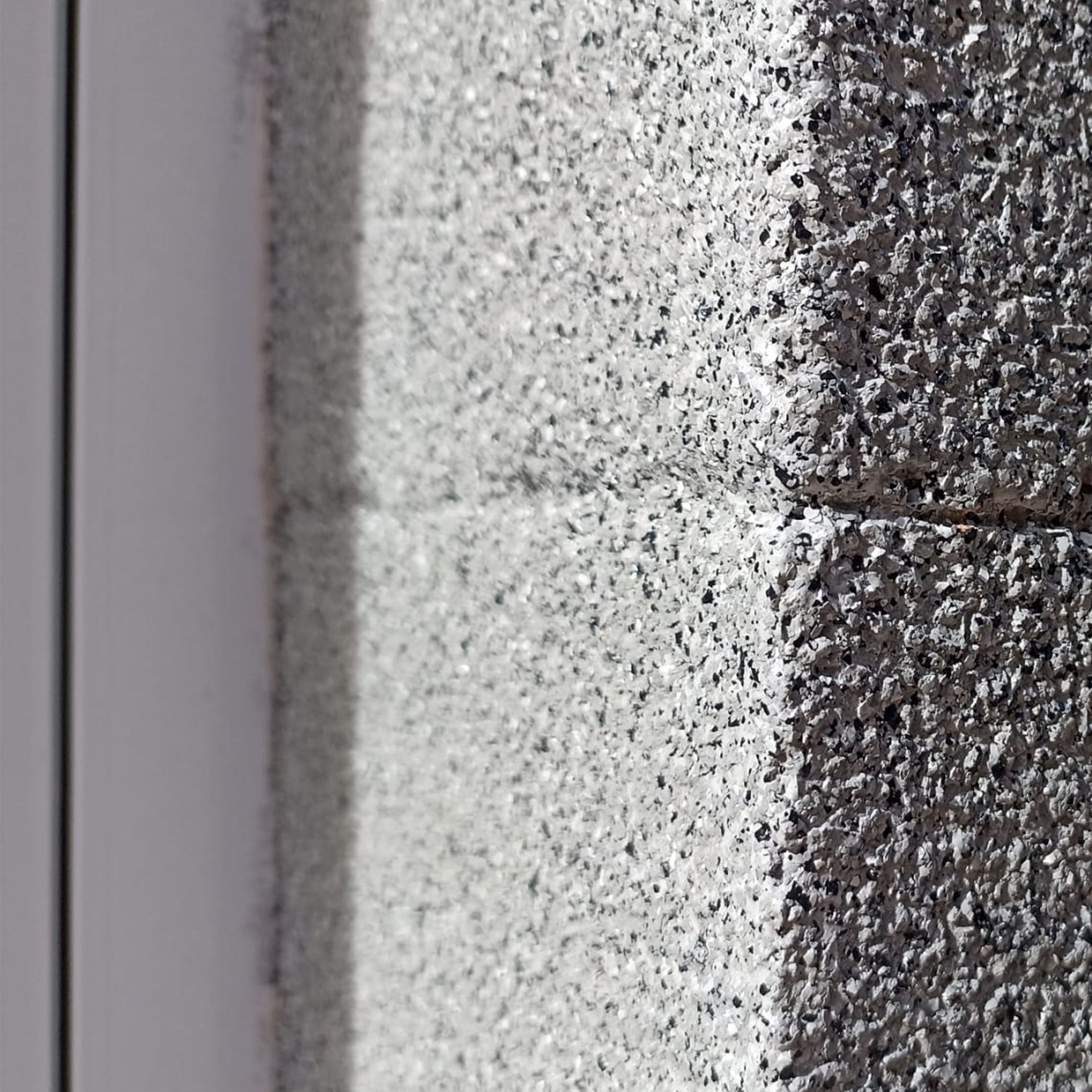 Pittura effetto pietra: Polipiedra Sopgal (5+1kg - Pietra Chiara) - Rivestimento impermeabilizzante per esterni con finitura pietra naturale - 8