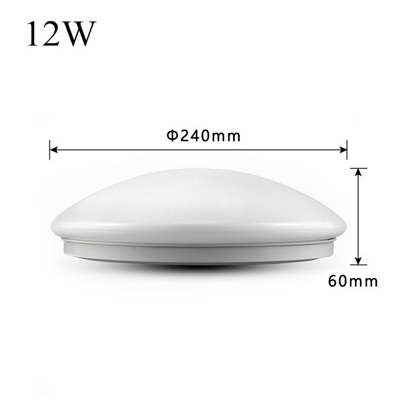 HONWELL Plafoniera LED A Batteria Con Sensore Di Movimento 250 Lumen - Luce Bianca Calda Per Armadio E Corridoio - 2