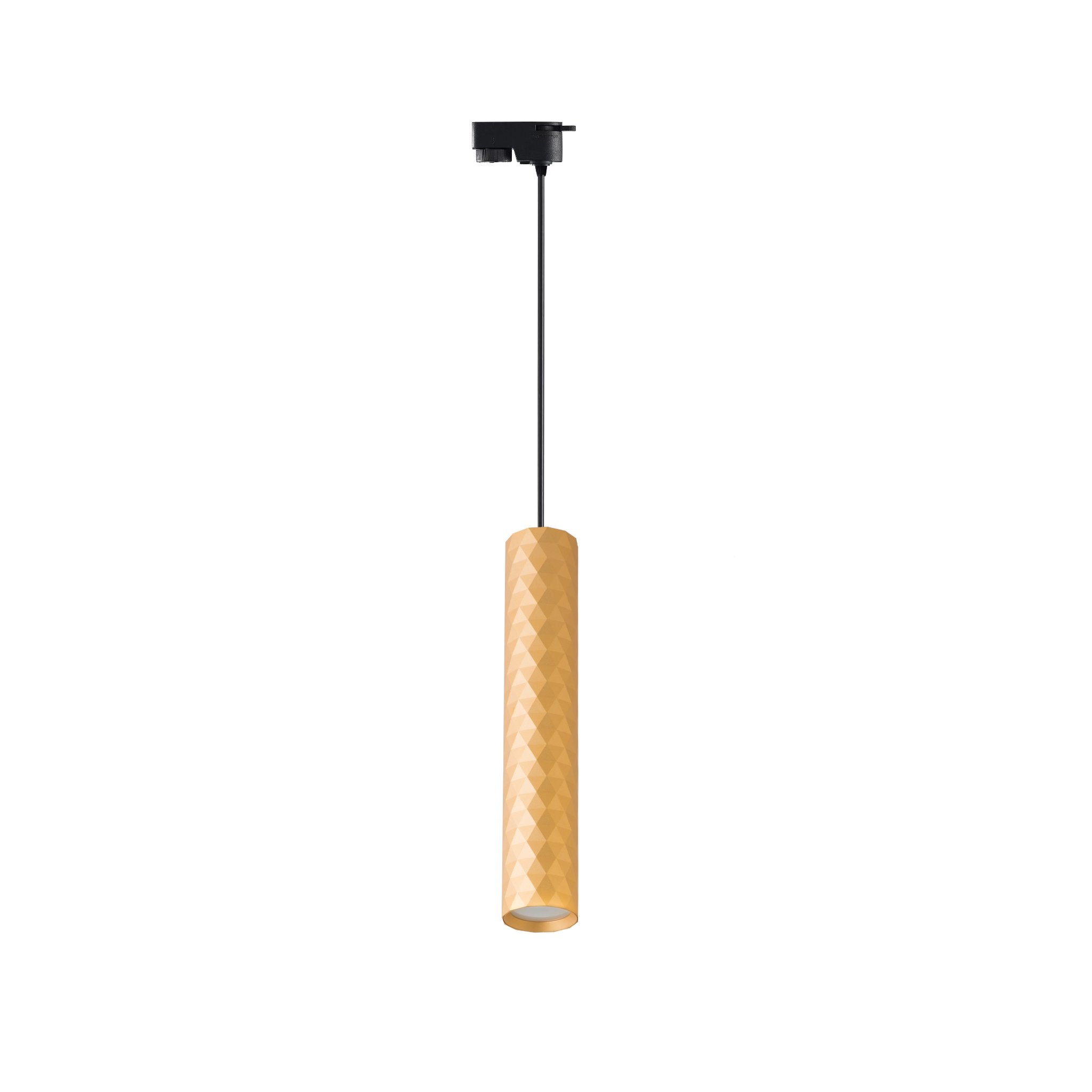 Lampa wisząca szynowa Glamour LED GU10 134 cm IP20 1-faza złota MasterLED