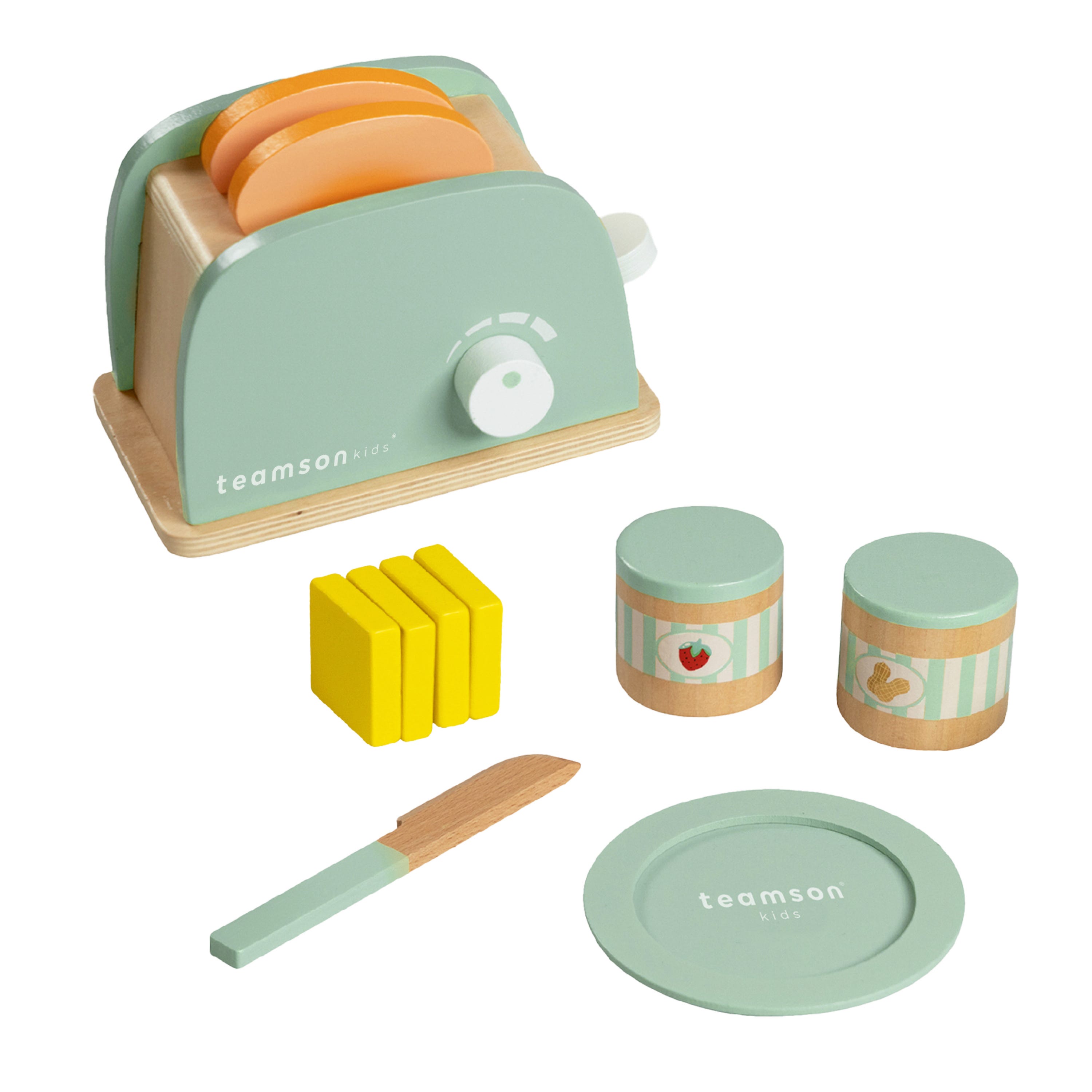 Chariot Glace Enfant Grille-pain En Bois Jouet - Cuisine Enfant Avec Chariot Glace Enfant Grille-pain En Bois Jouet - Cuisine Enfant Avec