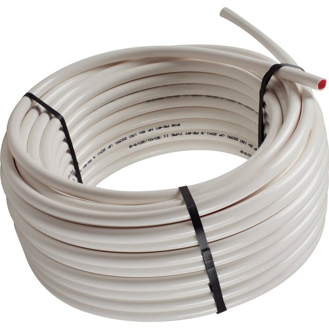 Tube PE-RT - Calineo - ELYDAN - Blanc intérieur rouge - Diamètre 12 - L 100 m