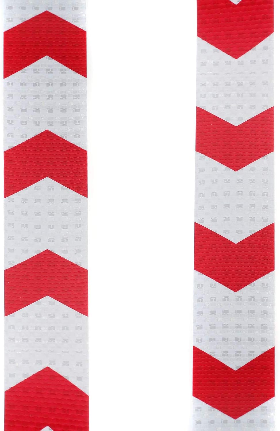 Ruban de signalisation réfléchissant 25 m x 5 cm, ruban de sécurité réfléchissant pour flèches de signalisation, panneau d'avertissement, haute visib | Leroy Merlin