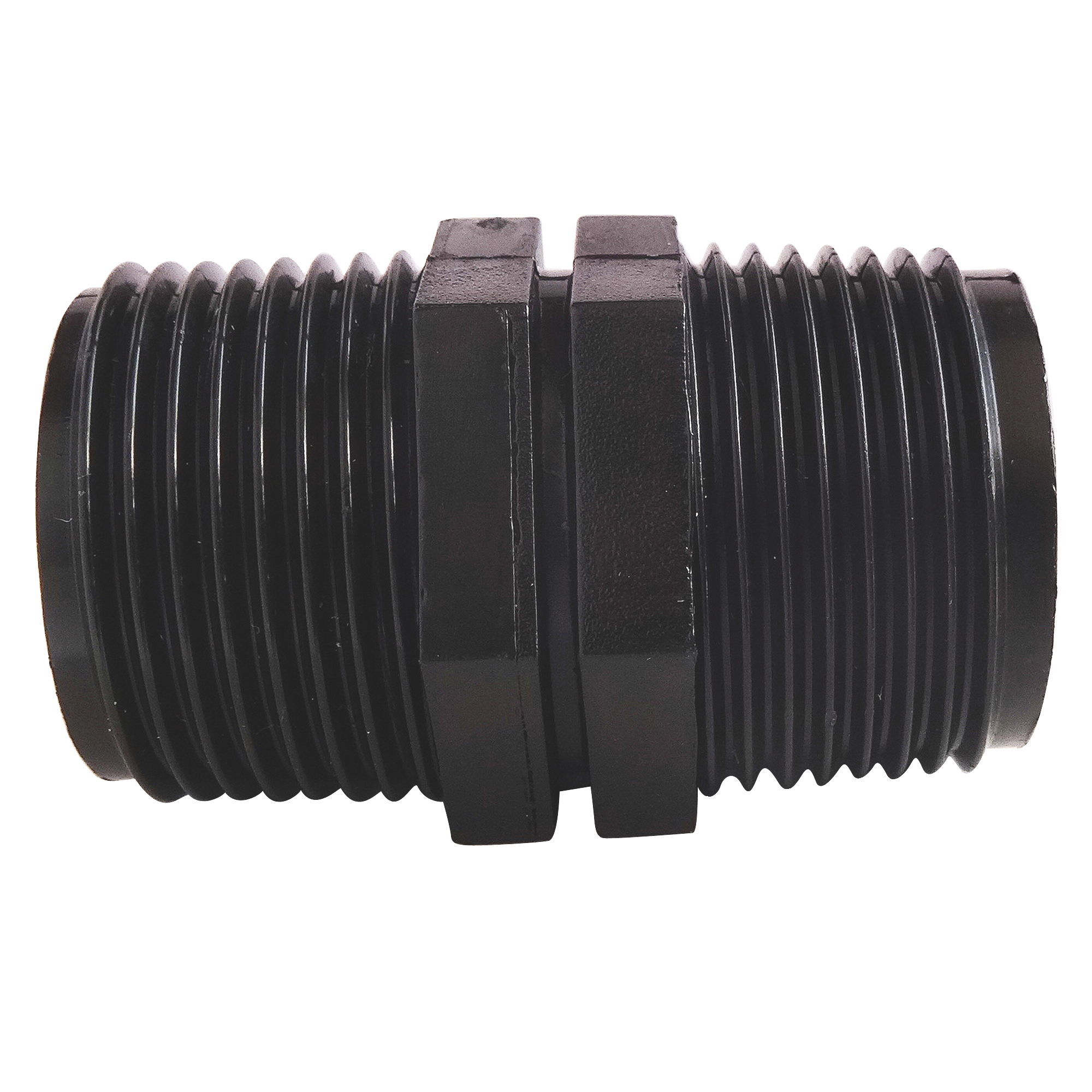 Raccord plast MM20/27 à visser pour raccorder 2 tuyaux d'alimentation 20/27 - 4