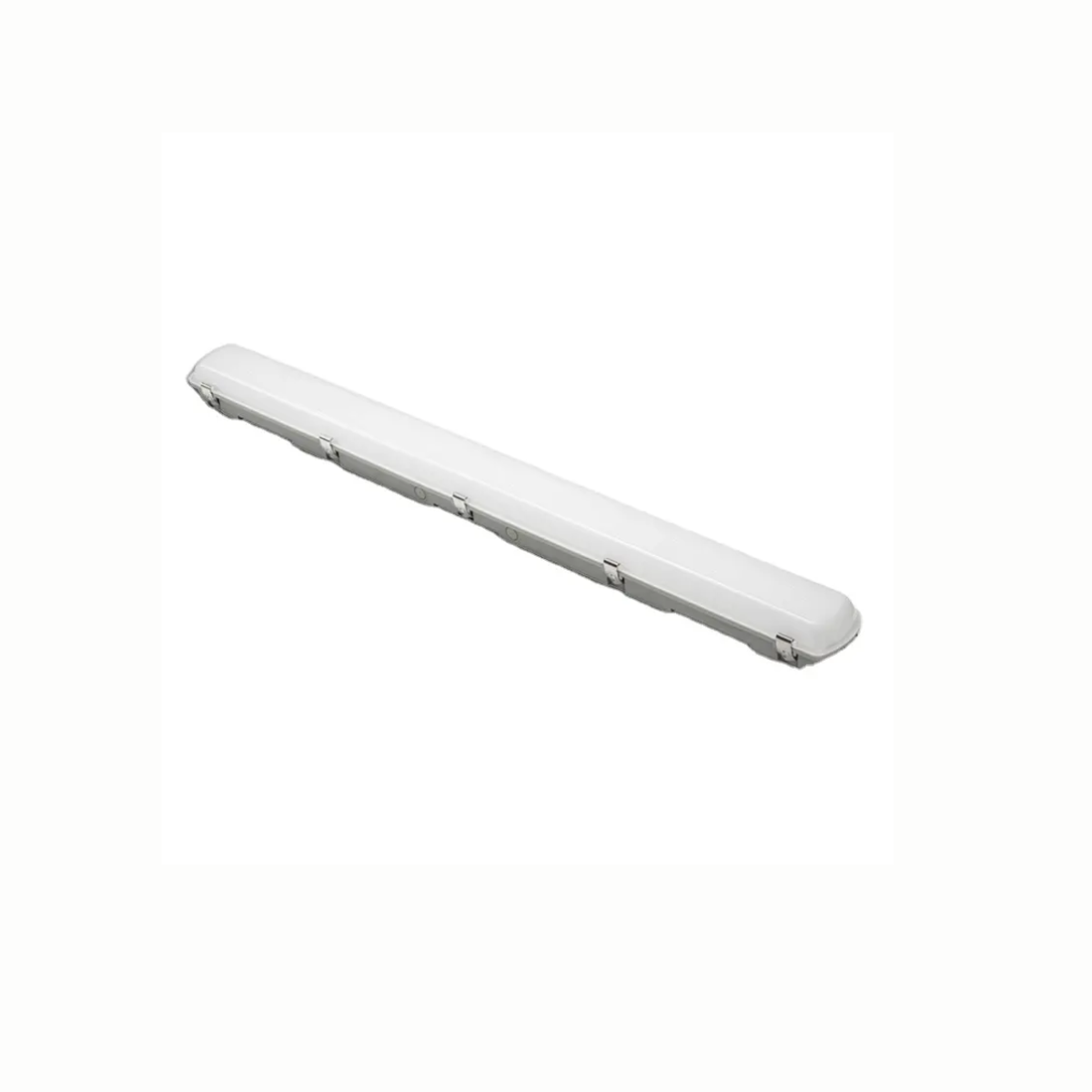 Ekran LED 75W 126cm 6000K. Stopień ochrony IP65. Instalacja wewnątrz i na zewnątrz. Złącze PG11.