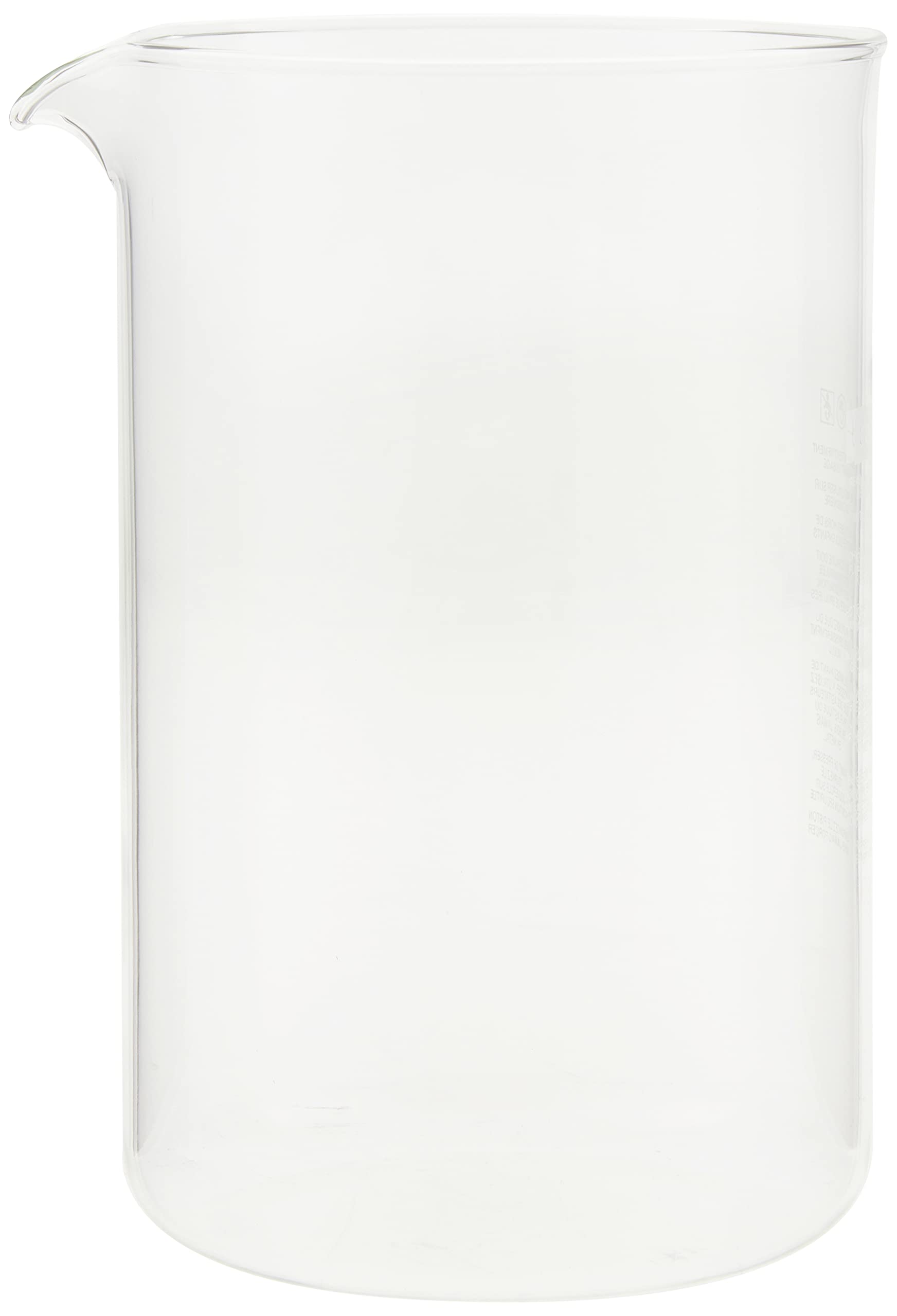 Bodum 1512-10 Vetro sostitutivo per macchina da caffè 12 tazze, vetro - trasparente, 1,5 l - 2