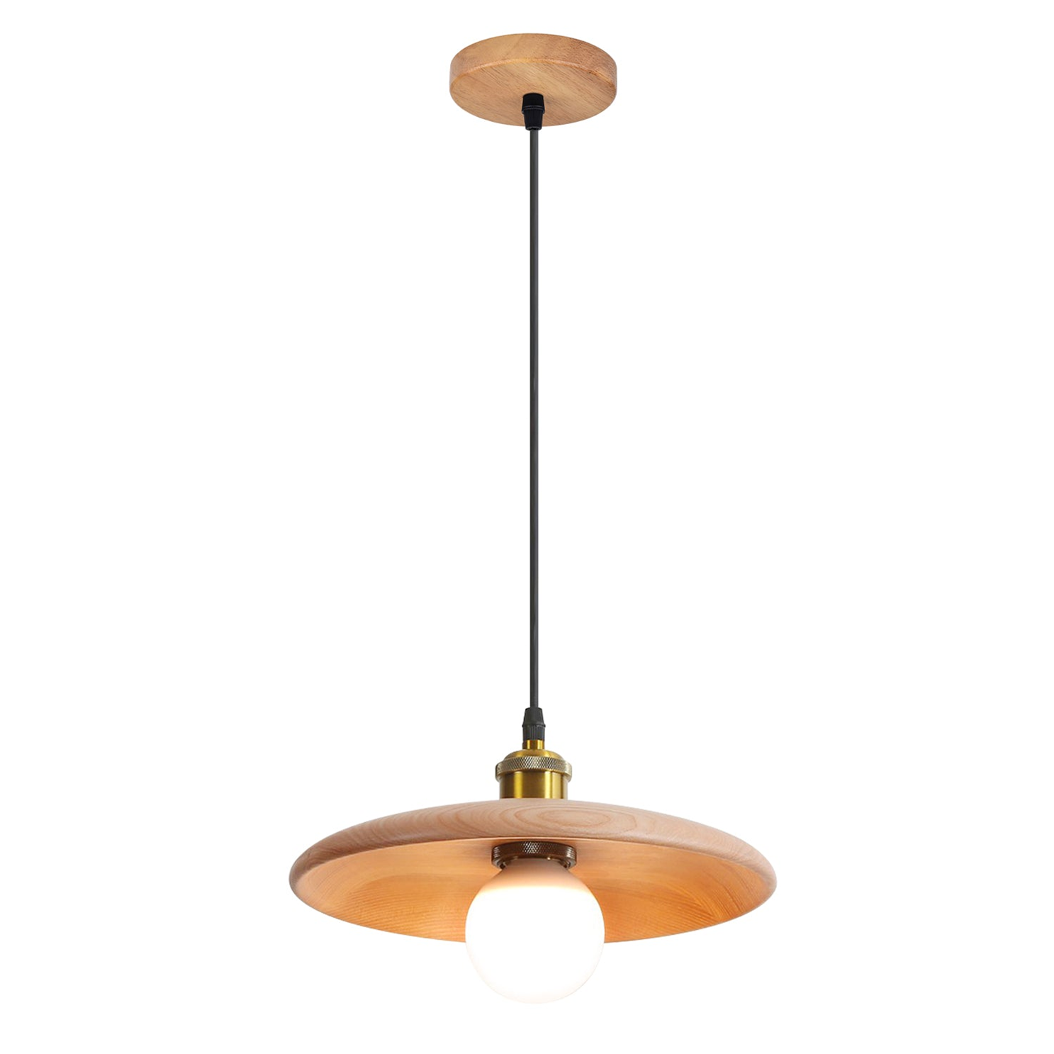 Lampa wisząca 35 cm, żyrandol vintage, plafon retro, lampka nocna, oprawa oświetleniowa na wyspę kuchenną, do jadalni, sypialni (bez żarówki)
