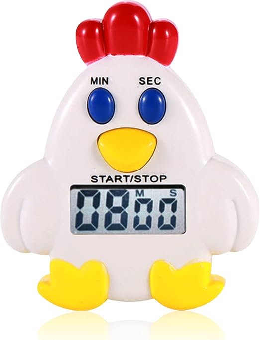 Timer a Forma di Gallo, Timer da Cucina Magnetico Timer Digitale LCD Timer da Cucina Digitale per Cucina, Sport, Studio, Riunioni | Leroy Merlin