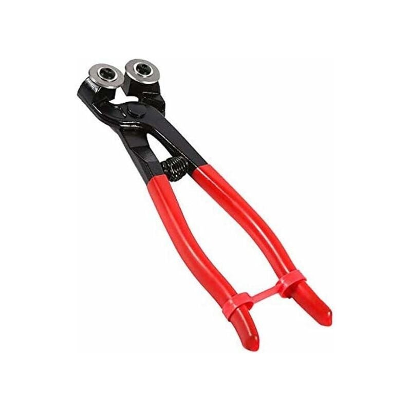 Pince à mosaïque robuste en titane pour couper le verre, le carrelage et la céramique, 200 mm - 4