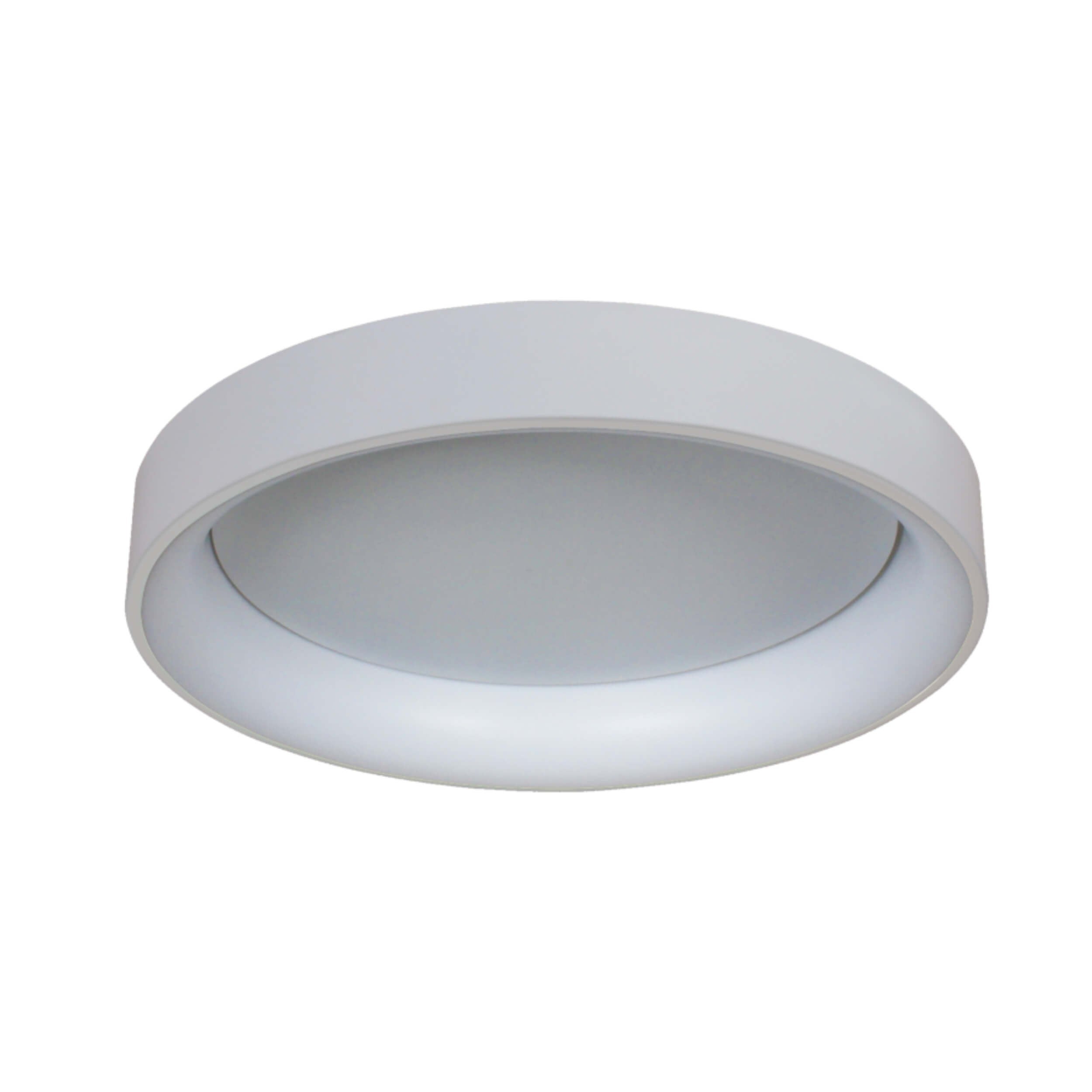 Plafon okrągły GEORGIA LED 36W Odcienie bieli 2400lm biały wym: 11 x 60 x 60 cm IP20 Light Prestige