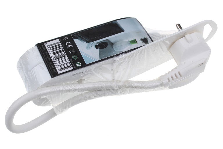 Multipresa compatta cablata, 3 prese bianca CHACON - 2