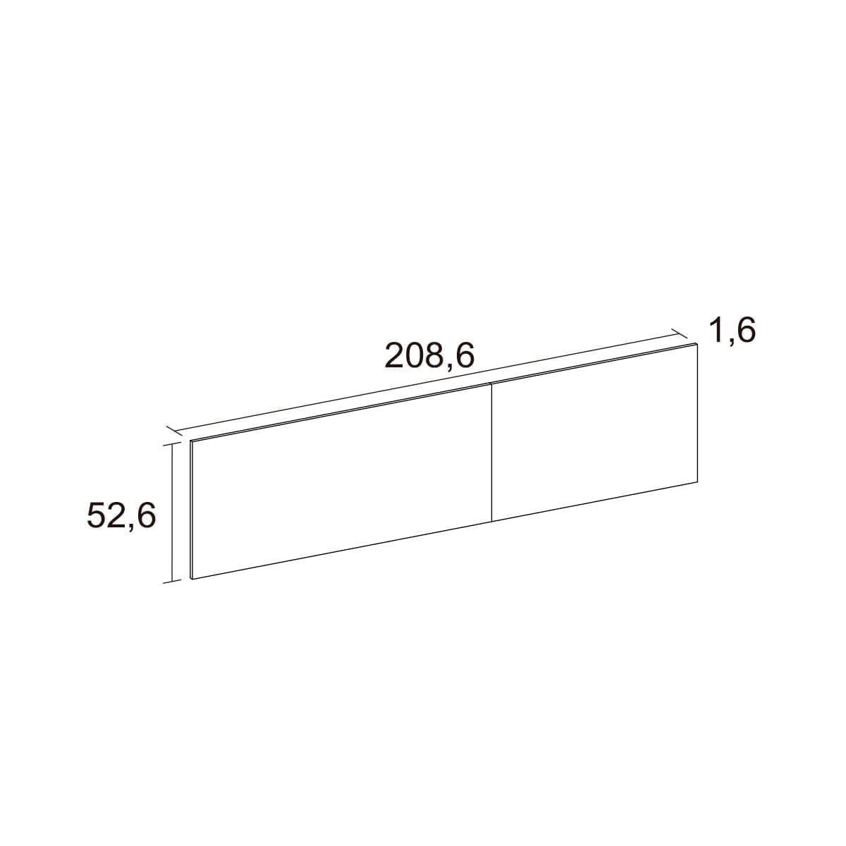 Cabecero de cama New Couple Sahara - Blanco Mate - 5