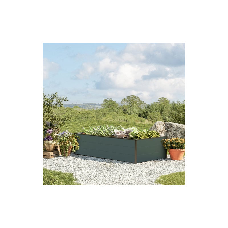 77 x 150 x 39 cm Grzadka podwyzszona, antracyt