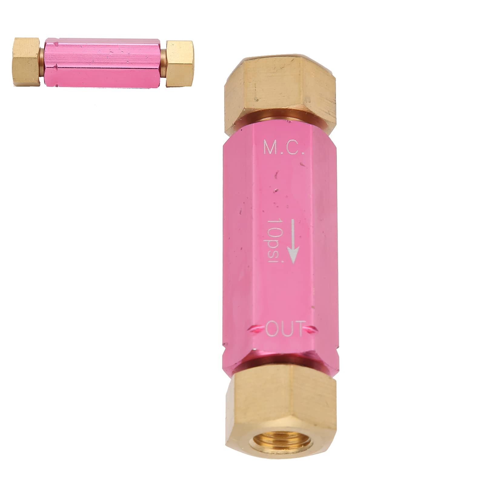 Soupape De Pression Résiduelle Frein 10Lbs 3/8-24NPT Alliage Aluminium - Clapet Anti-Retour Universel
