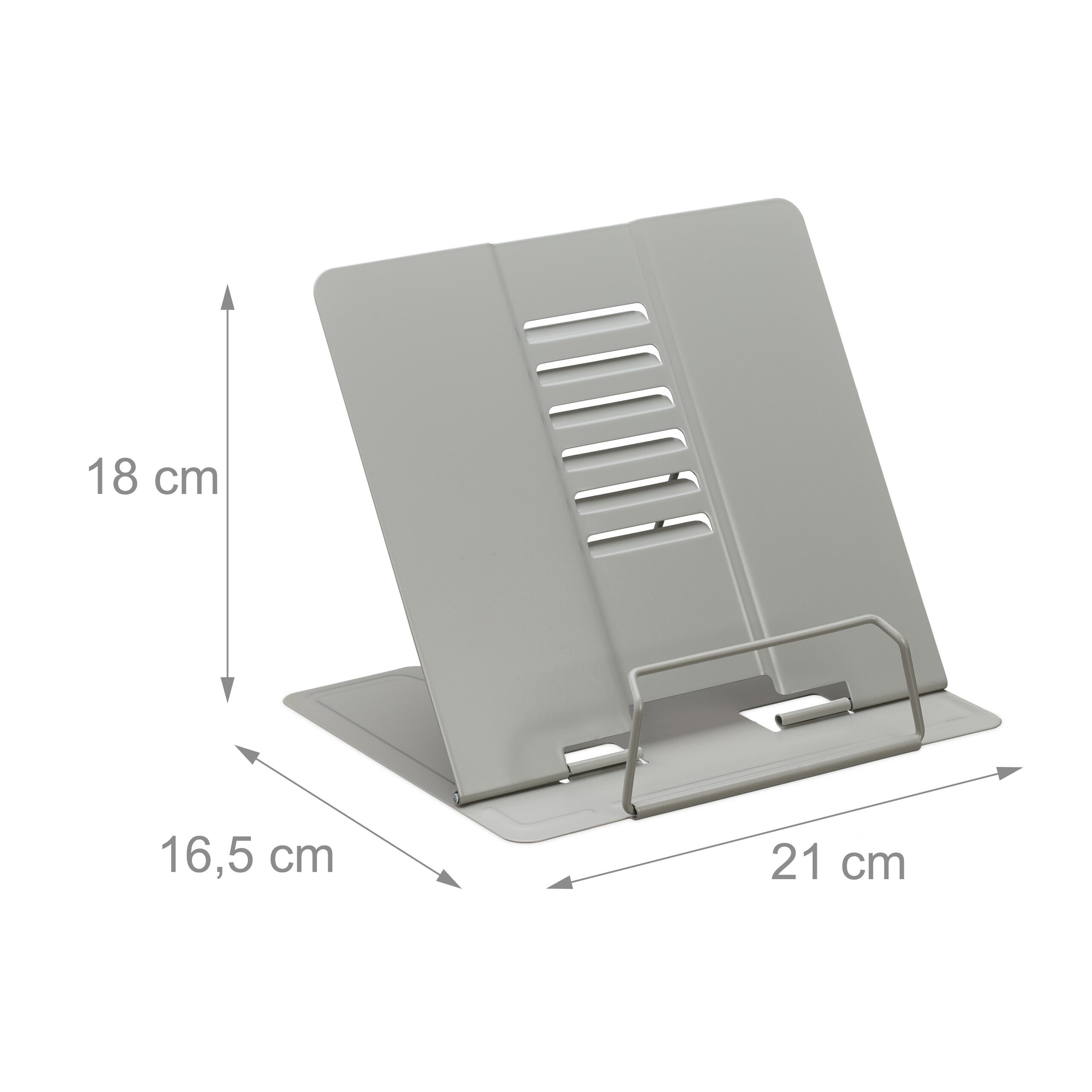Soporte Giratorio Para Libros Y Tabletas - Atril De Lectura Ajustable Para Escritorio