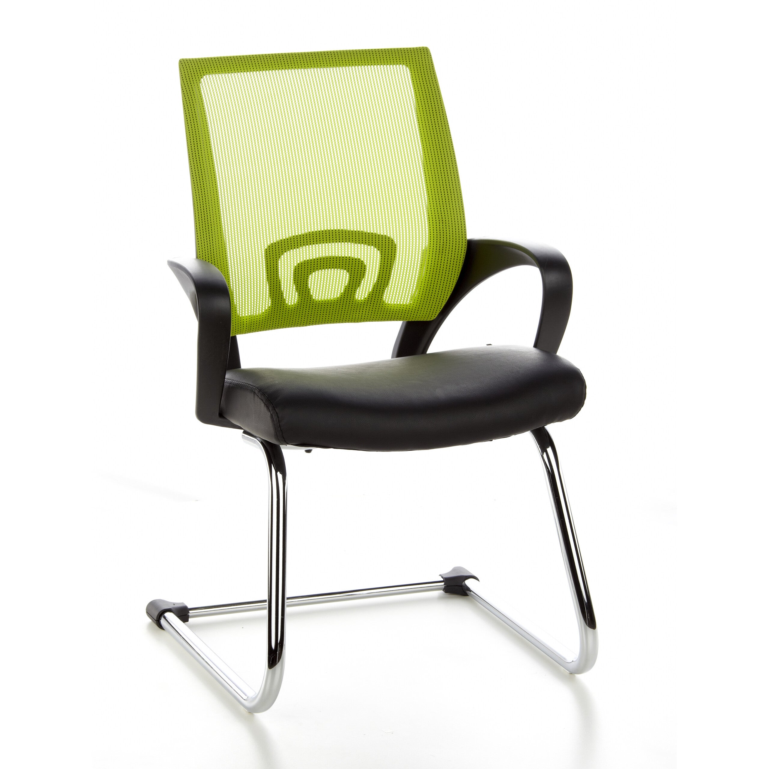 Krzesło podporowe VISTO NET V Czarny / zielony hjh OFFICE