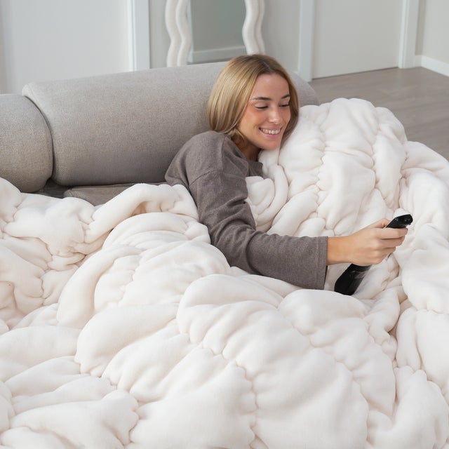 Edredón De Invierno Premium Venezia De 5 Piezas 2 Plazas Natural